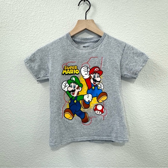 Nintendo Super Mario Graphic T-Shirt Kids Size S - Picture 6 of 7